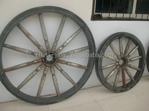 
Horse carriage wheels long lifetime solid rubber tires 