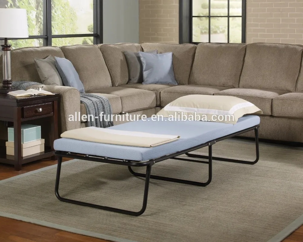 Sleep Master Traveler Folding Frame Twin Guest Bed with mattress Z05