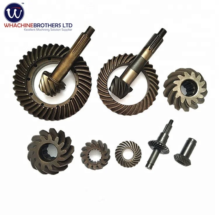 Customized lawn mower bevel gear made by whachinebrothers ltd.
