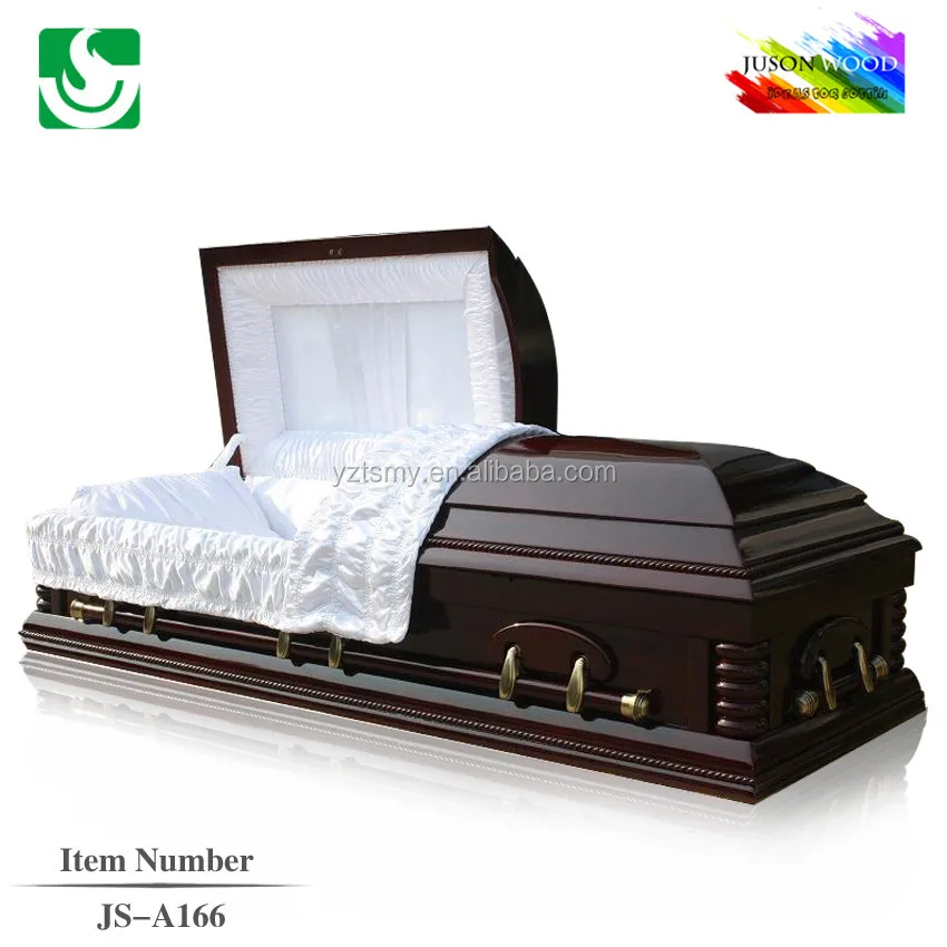 JS-A166 купить похорон гроб аксессуары твердой древесины ларец Опускание Устройства