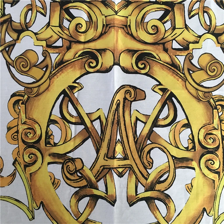 
High Quality Custom Digital Printing Cotton Lycra Fabric 