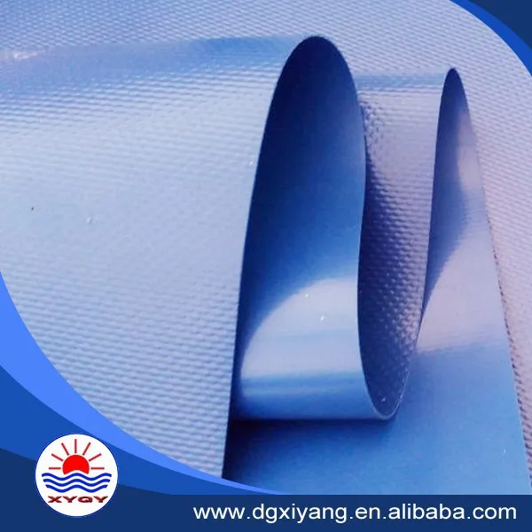 Waterproof Polyester Fabric Canvas Tarpaulin PVC Canopy for Truck Cover Tent Curtain Awning Craft Use Woven Pattern Plain Style