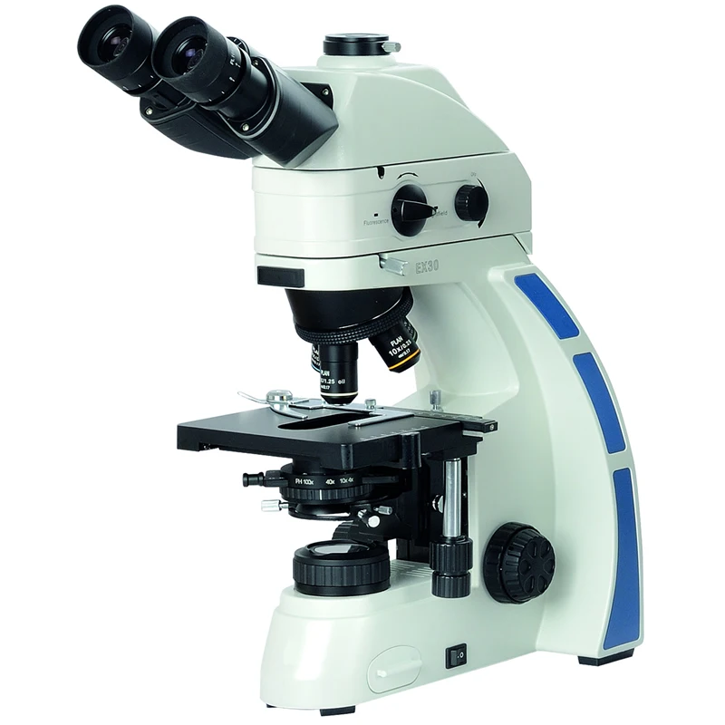A16.0907-BL professional trinocular LED fluorescence microscope