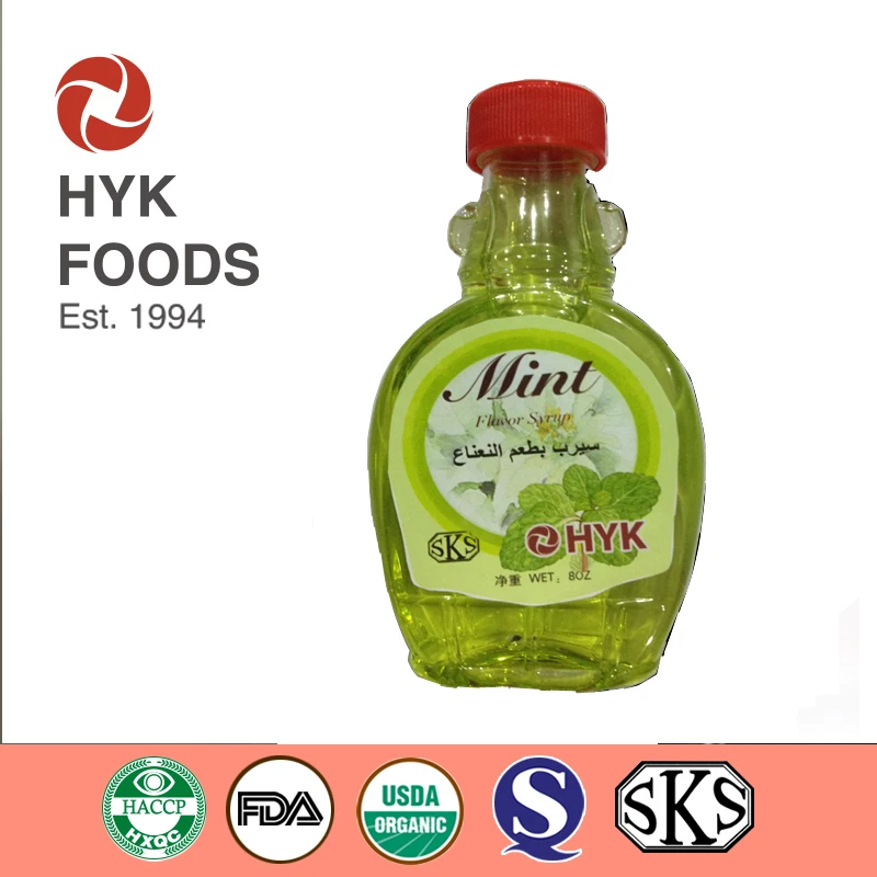 
mint honey syrup in bulk for sale/ mint falour syrup for wholesale/ sugar free mint syrup with reasonable price for high quality 