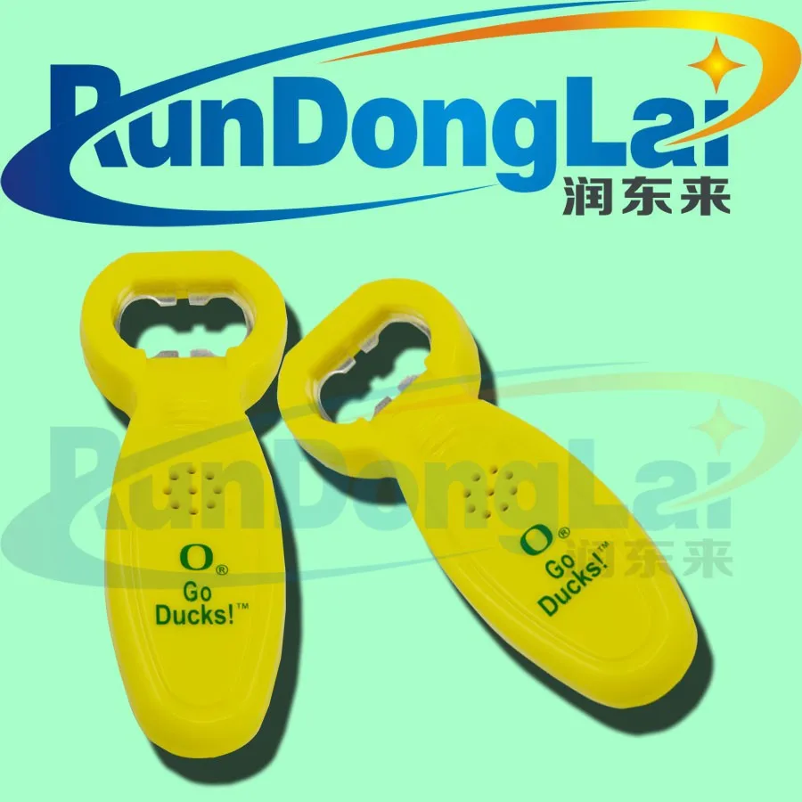 Пользовательские логотип пива открывалка для бутылок со звуком