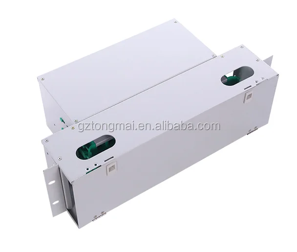 Fiber Optic Patch Panel 24 port Rack Mount 19 inch Fiber Optic ODF