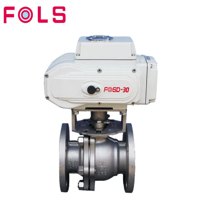 hot sale DN15 to DN100 electric actuated pvc union ball valve