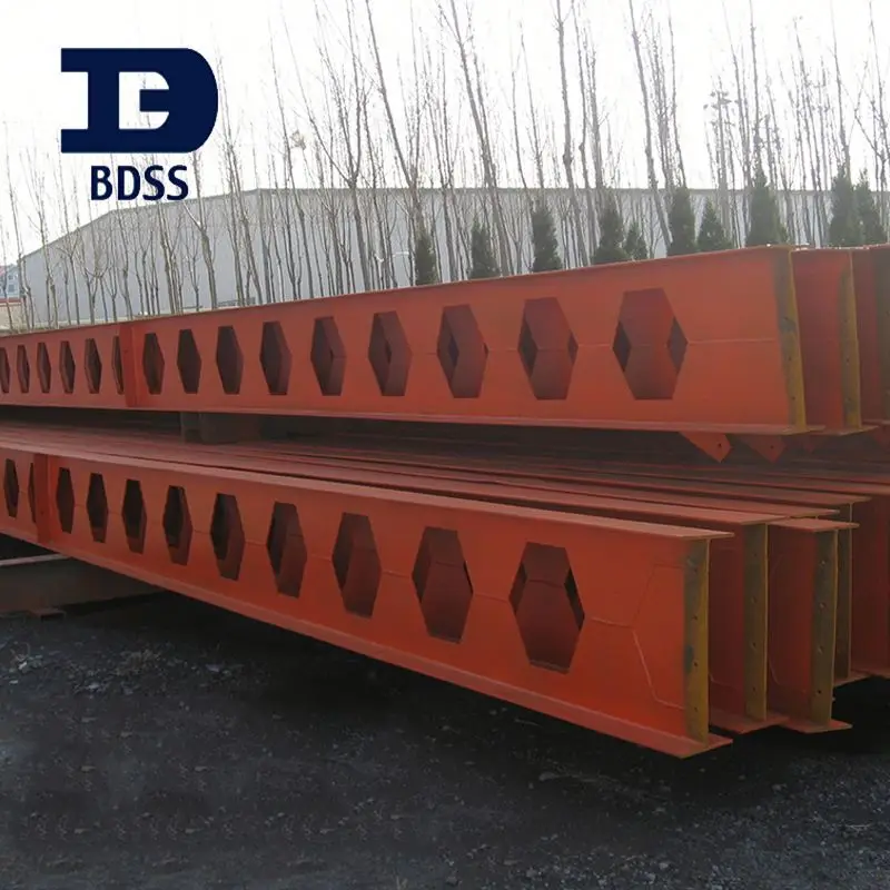 
Prefab Steel Structure Welded H Beam Manufacturer 
