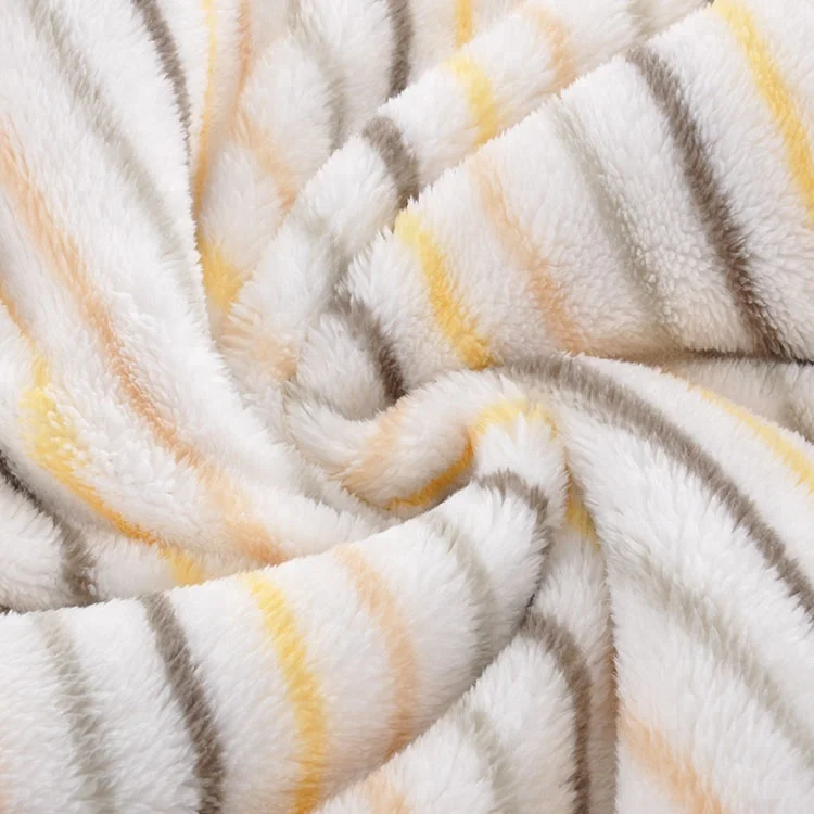 Luxury Newborn Baby Warm Soft Faux Fur Sherpa Throw Blanket