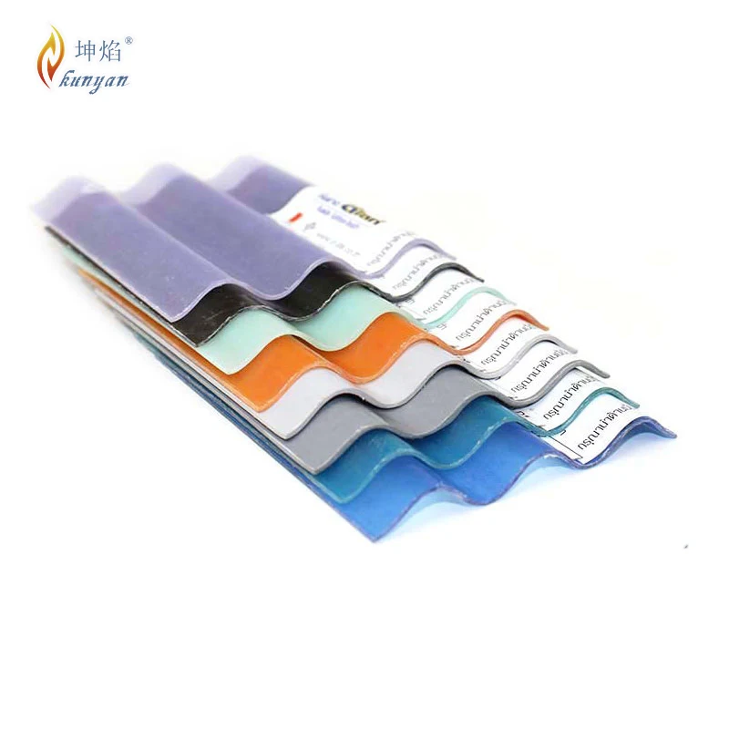 Customized polycarbonate corrugated sheet curved skylights