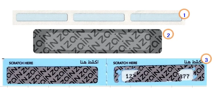 
Factory directly sell scratch label , Scratch off label use to cover pin code on scratch card or sticker label 