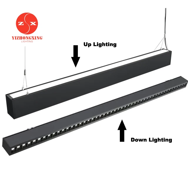 3570 up and down led linear light with reflector AC200-240V 100LM/W Lamp CE ROHS TUV