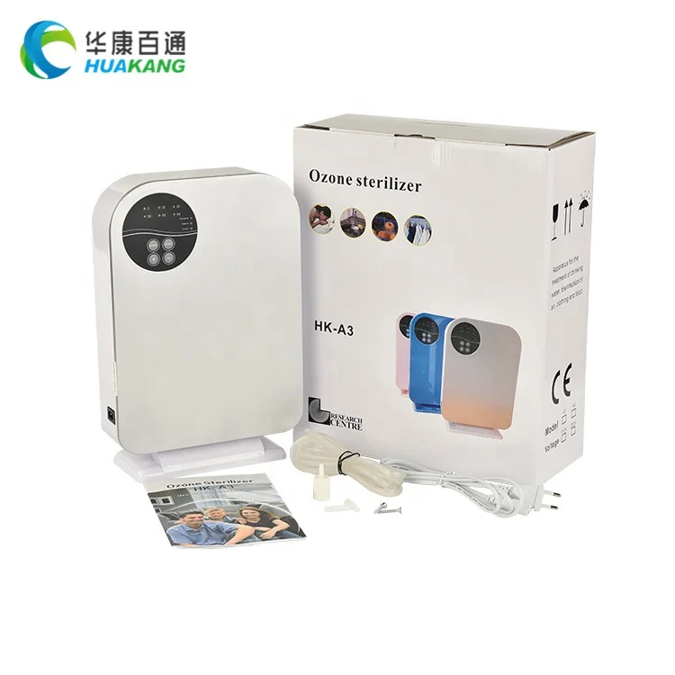 
Small Type Ozone Unit Air Sterilizer Eradicate Virus Infection Exclusive Model HK-A3 