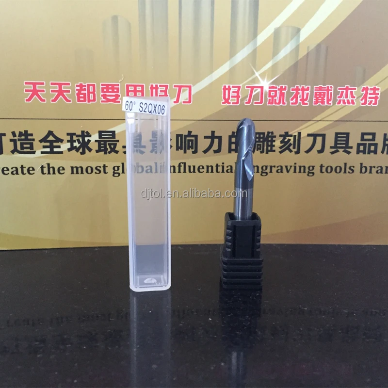  Сферическая Концевая фреза с двумя канавками для стали и других металлов серии 3A