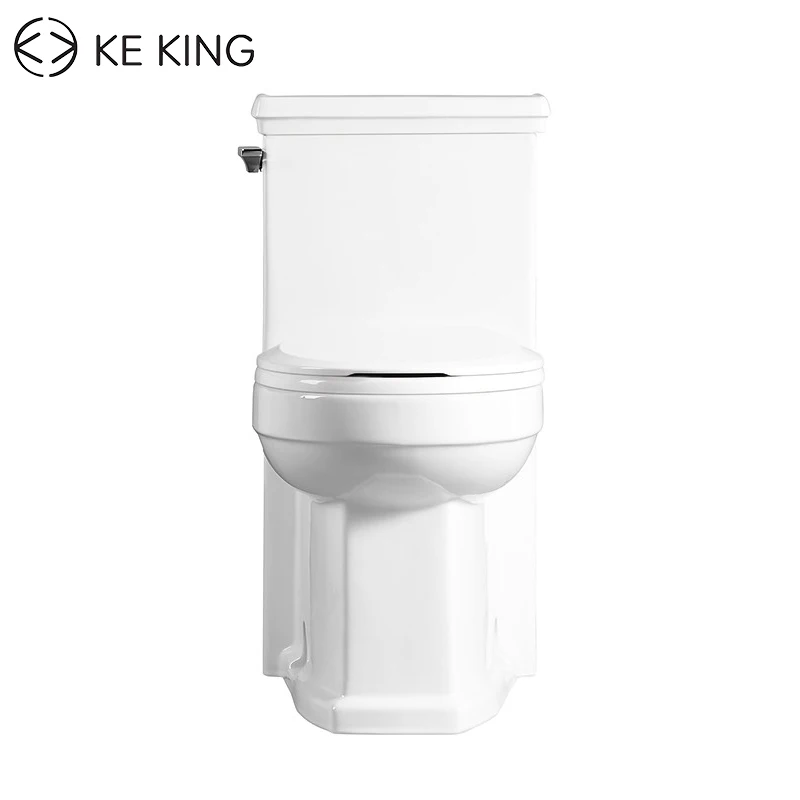 PP Extended Circular Plate Cupc Flush Valve Wc Completed High Efficiency Toilets