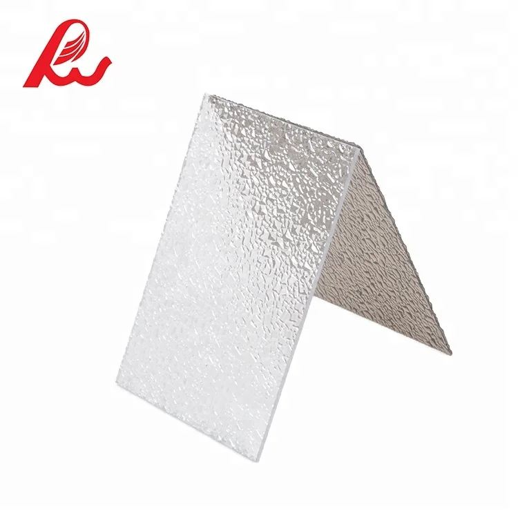 diamond embossd decorative plastic polycarbonate embossed sheets