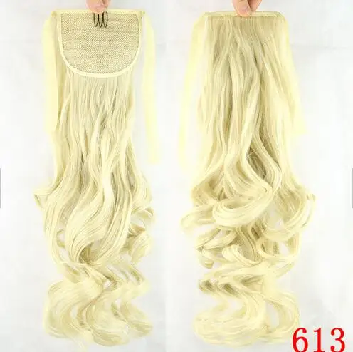 
Direct factory supply european hair extensions synthetic clip in drawstring ponytail 