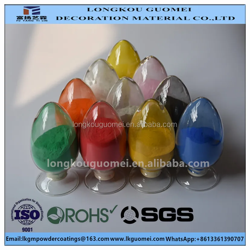 Pantone 185c red sand texture finish Ral 9005 Powder Coating paint electrostatic spray