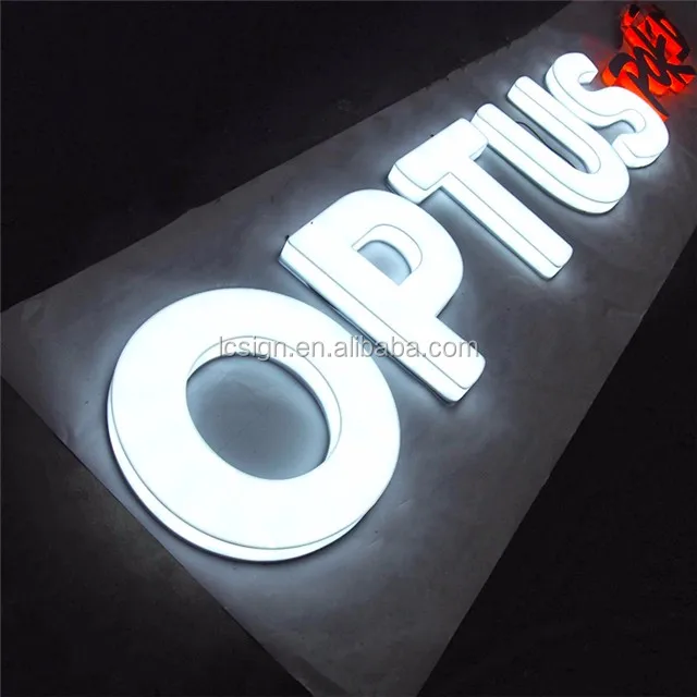 high quality acrylic Super slim acrylic lighted sign acrylic LOGO LED edge lit sign holder with aluminum base sign