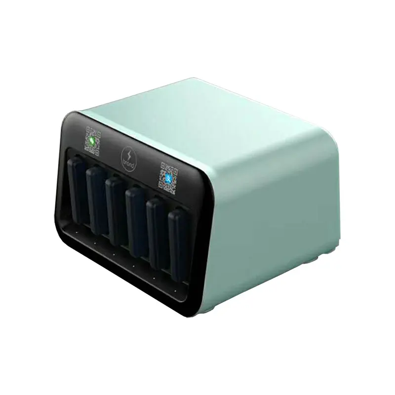 Europ Model Sharing Power Bank Station Fashion Design Shared Power Bank Rental Kiosk Station 5000 MAH AC 110-220V 50-60hz 3000 G