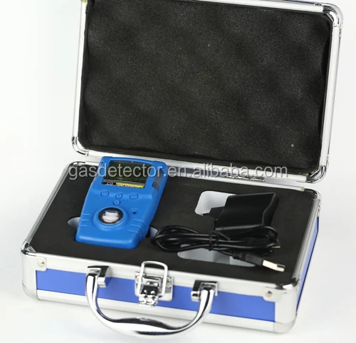 Economic Portable Oxygen Gas Detector O2 Sensor Alarm personal gas monitor With Carrying Case