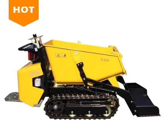 e166Tracked-Site-Dumper-Mini-Transporter-Hydraulic-Self