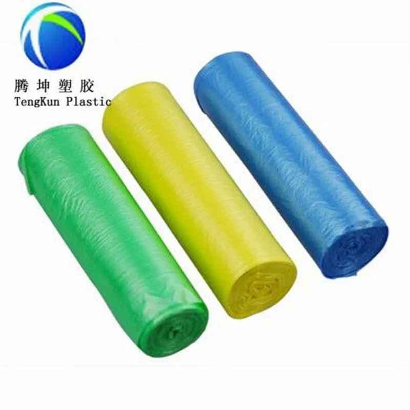 Raw Materials Garbage Bag with Tie String