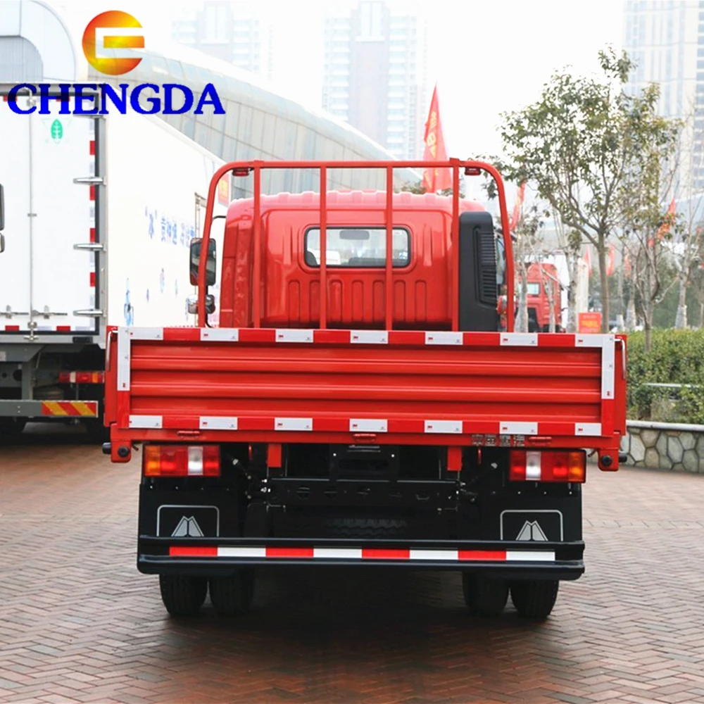 3.5Ton Sinotruk Howo Light Duty 4x2 Cargo Truck For Madagascar