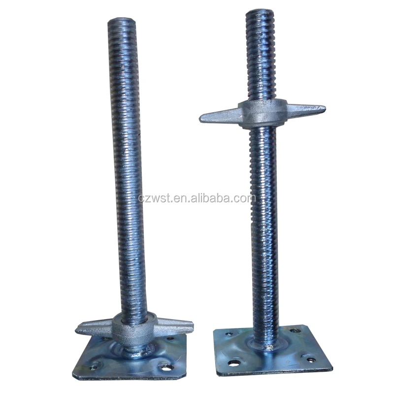 Chinese top sale steel scaffolding jack base screw/base jack screw