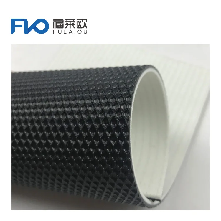 Commercial treadmill walking belt with customizable color and pattern