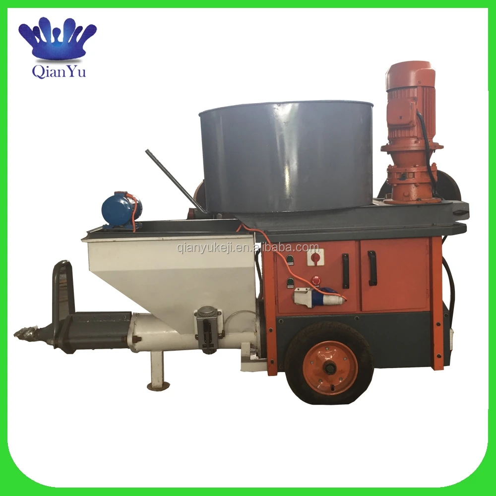Hot Sell Wall Cement Mortar Plaster Screed Leveling Rendering Machine