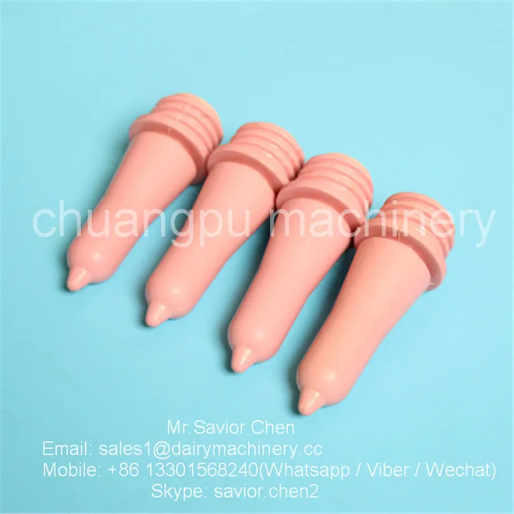 Screw-Thread Type Cow Feeder Nuk For Dairy Farm , Calf Feeding Nipple