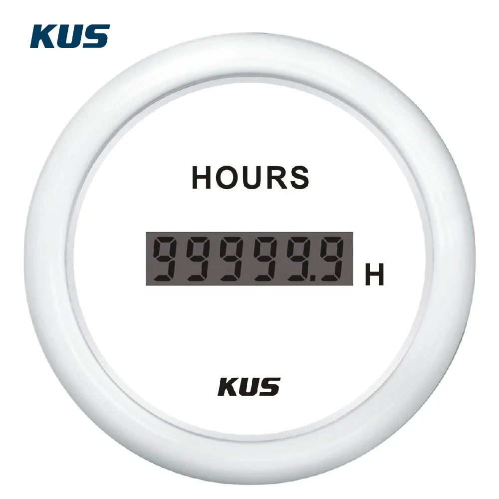 KUS 52mm Sea V series  CCUR-BS  Generator Hourmeter