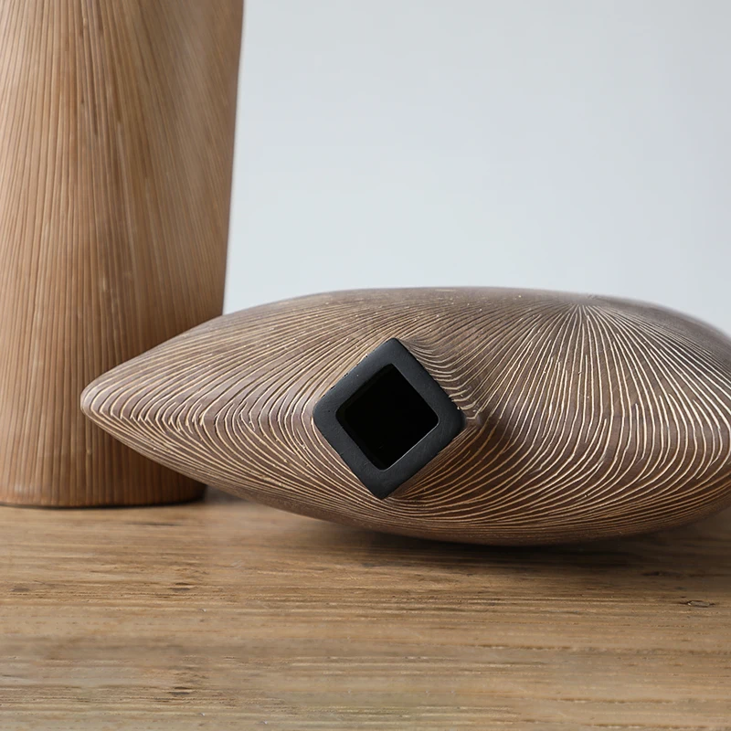 Home Decoration Accessories Embossed Creative Vase For Home Decor Flower