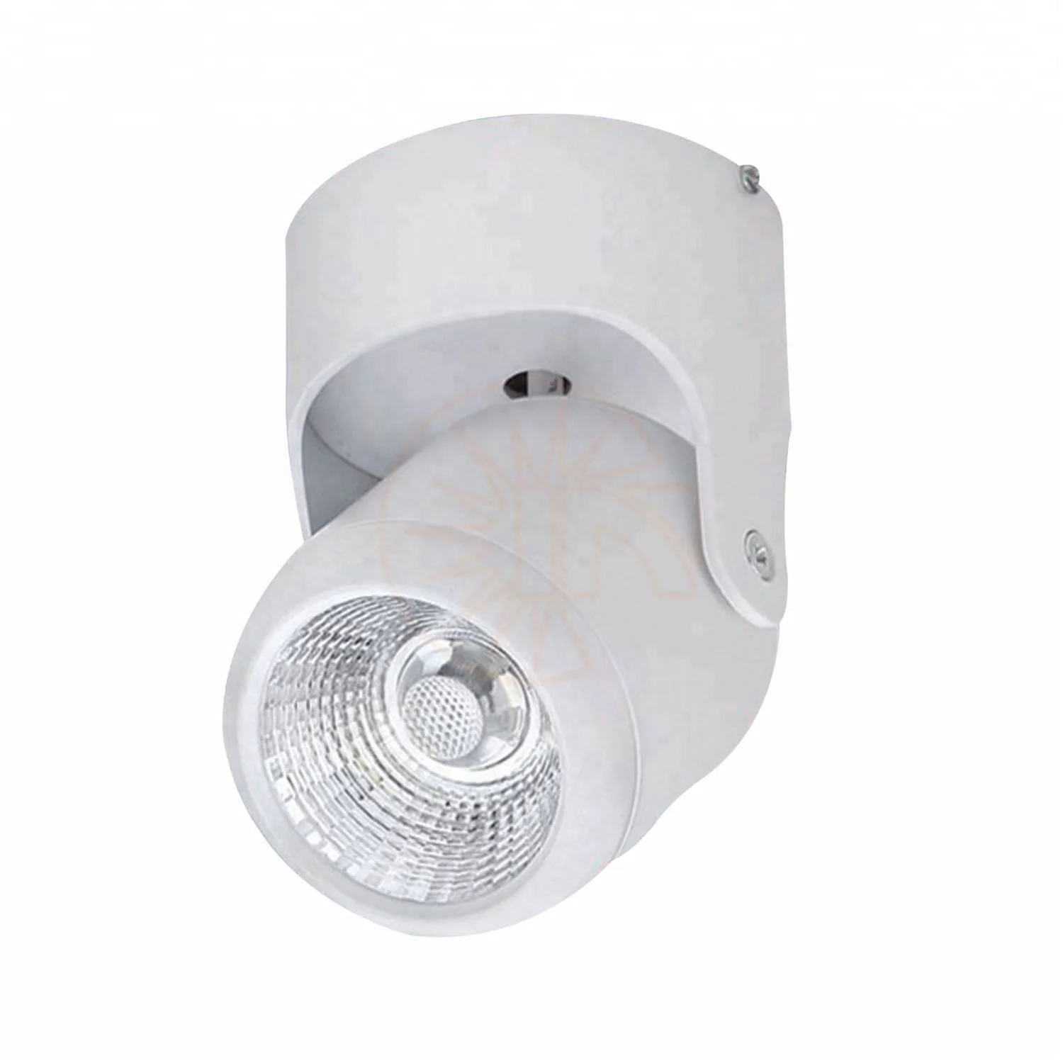 IN-TL128 360 Degrees Rotation Indoor Lamp 5W 7W 10W 12W 15W 20W COB LED Track Light Surface Mounted Ceiling Downlight Spotlight