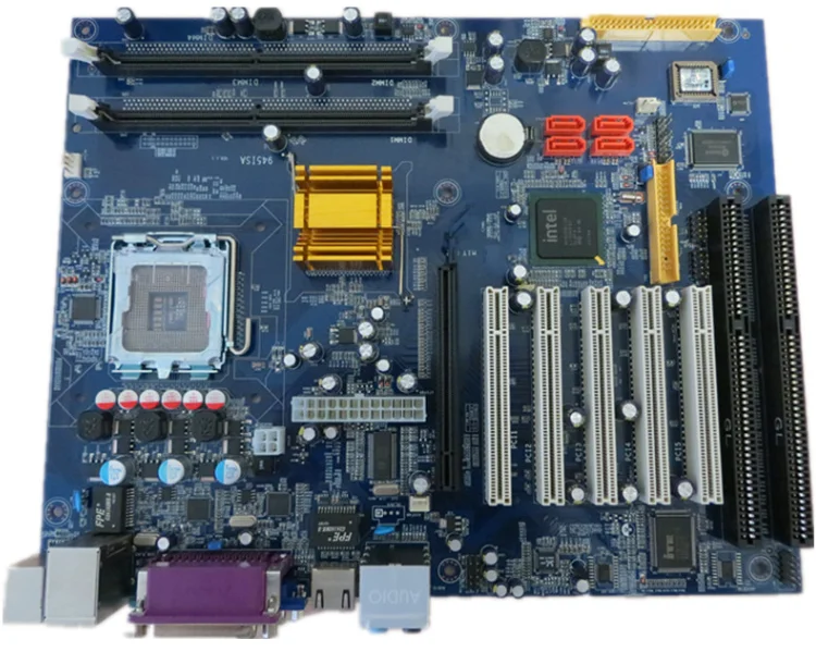 
Industrial LGA775 ATX Motherboard with 2 ISA, 5 PCI, 1 PCIE, 6 USB2.0 support Window s XP 
