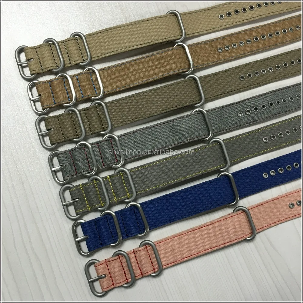 Высокое качество холст лямки Ремешок для часов