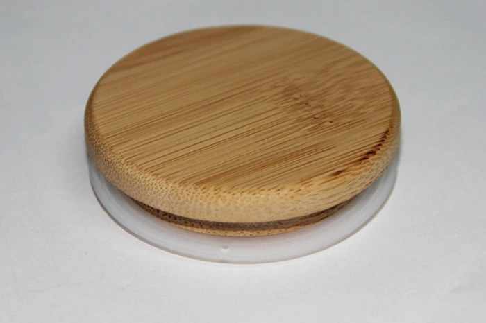 High quality storage jar bamboo lid candle jar bamboo lid cover  water bottle bamboo lid