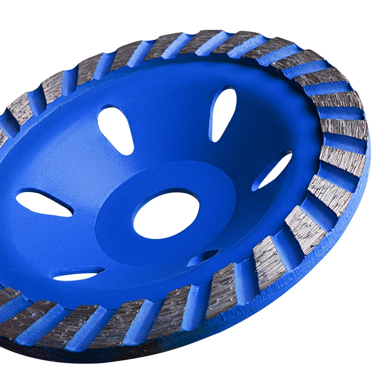 Changli Orange 90mm 1.9mm segment thickness 8mm segment highness 20mm inner hole concrete cup wheel