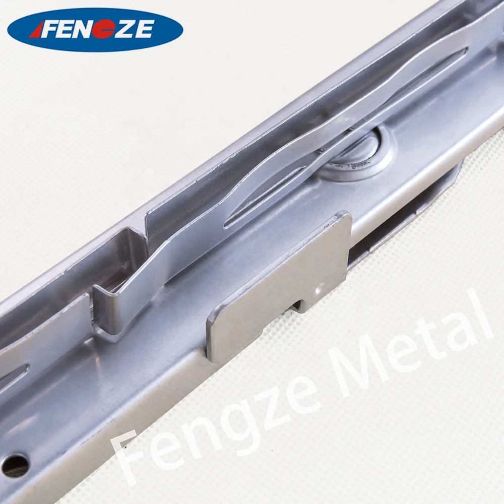 A7-1 6inches steel window frame 40mm brown modern decorative exterior profile shutter iron louvre frame