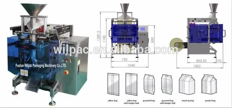 Bagger Full Automatic Vertical Packing Machine Filling Packaging Machinery China Tea/lavender/flower for Green Tea/black