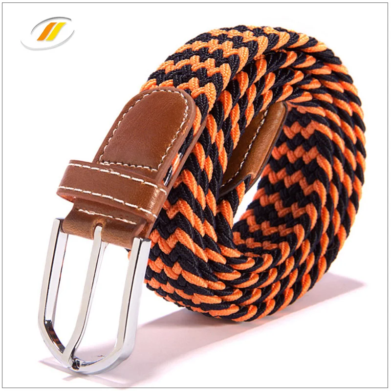 Polypropylene Material Braided Rope Belt For Men And Women
