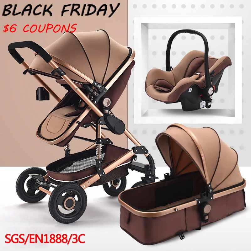 Baby trolley china hot selling poussette trio  confort aluminium stroller