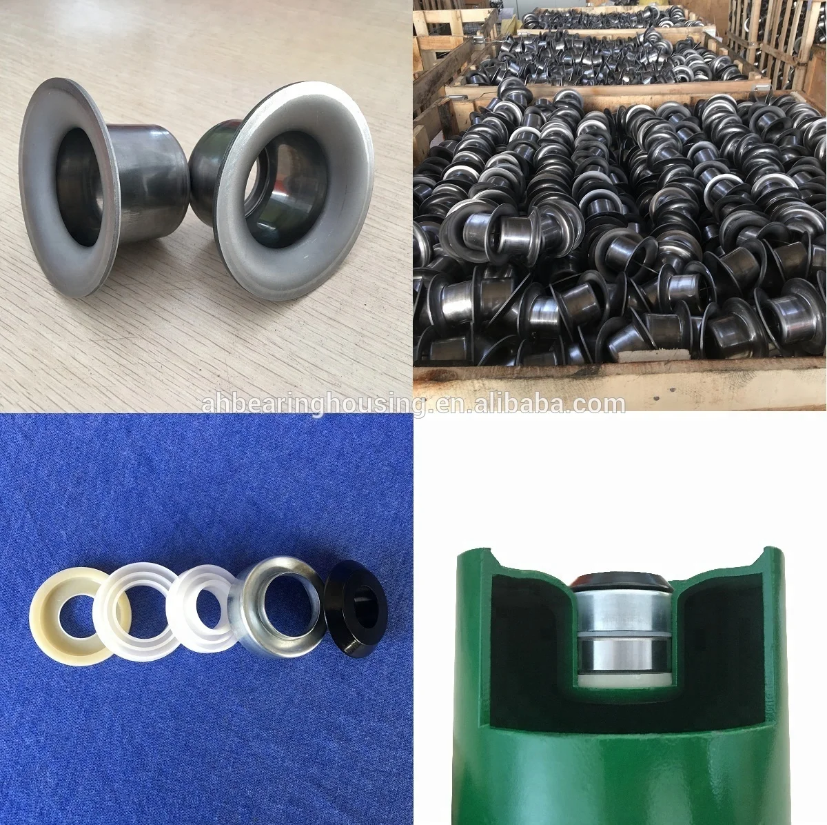 High precision shaft/labyrinth seal for roller bearing