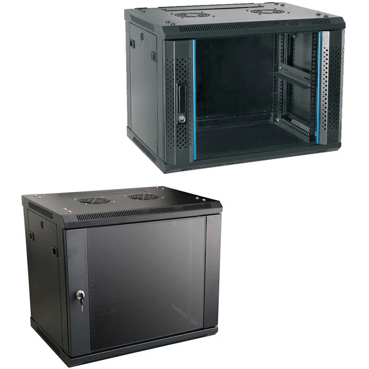 6U wall mount switch router 19 inch cabinet CCTV cabinet