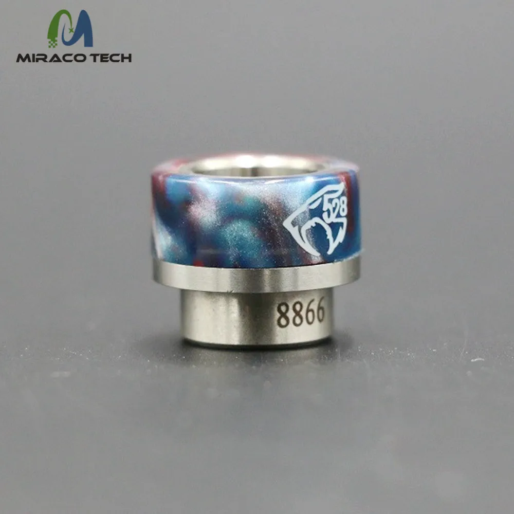 
Foggyman Epoxy Resin 810 Drip Tip E cigarette 810 Vape Mouthpiece for Kennedy Goon 528 RDA Atomizer 