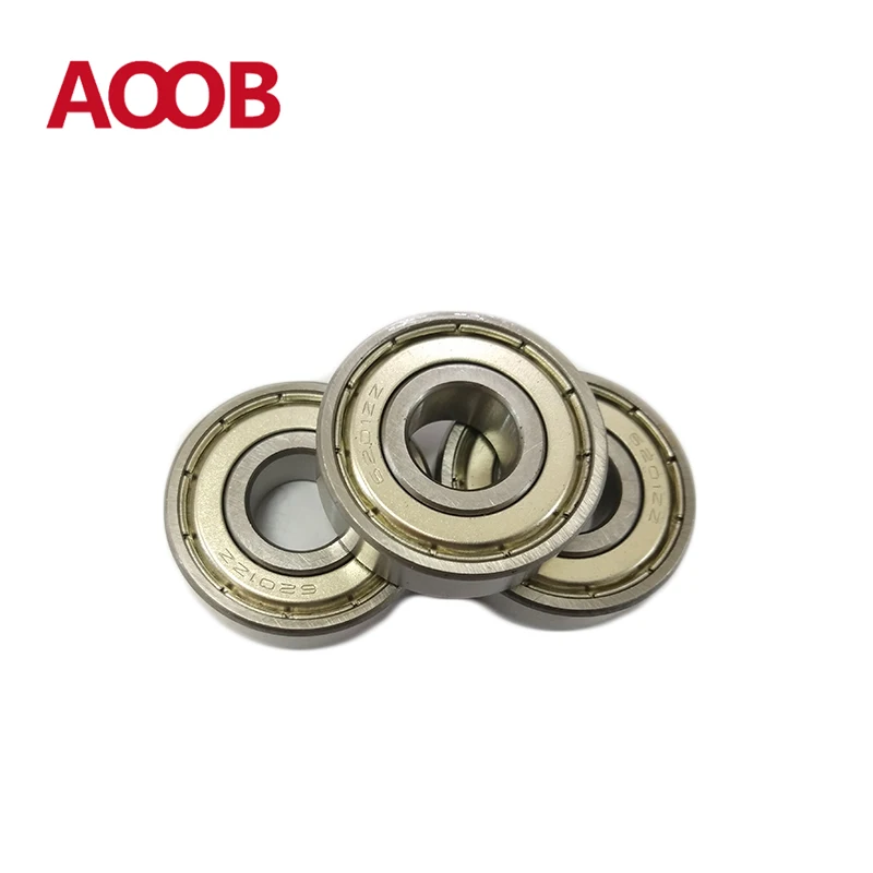 Axial Load Deep Groove Ball Bearing 6201ZZ 12*32*10mm