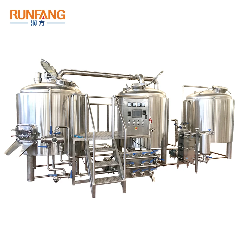 
1000L large beer brewing equipment beer factory equipment for sale 
