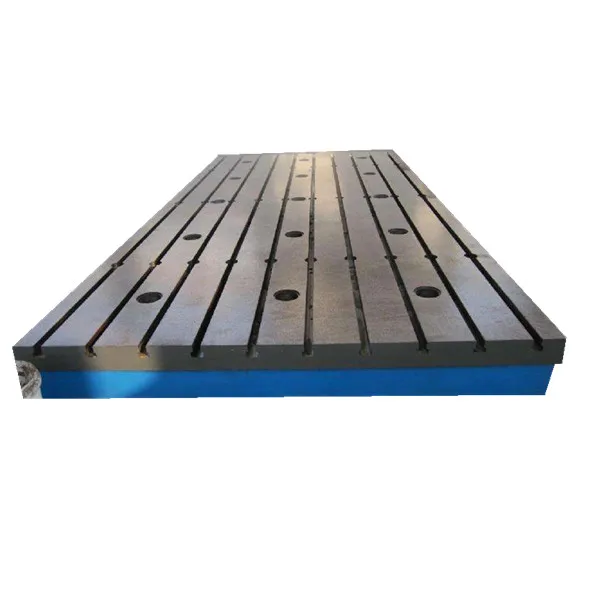 
Cast iron T slot plate with custom-made size 