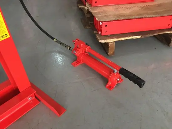 4T Air/Hydraulic Pneumatic Shop Press with gauge CE